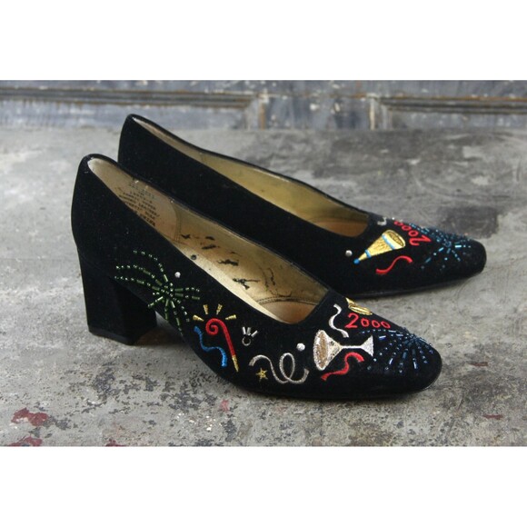 Worthington Shoes - New Years Celebration Wedges, Worthington, Size 7M, special event shoes